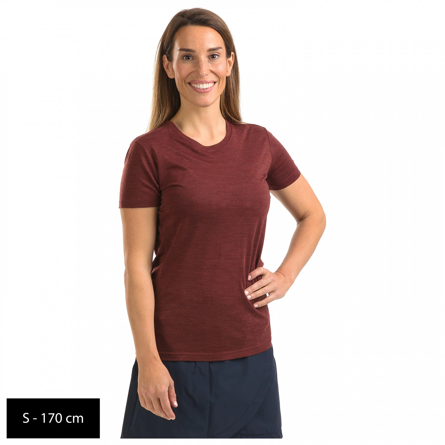 Women's Merino150 HeladagenSt. T-Shirt slim - Merinoshirt