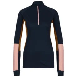 Stoic Women's MerinoMesh150 BensjonSt. II L/S Half Zip - Merinounterwäsche